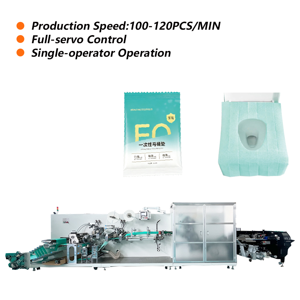 Tear-Free Toilet Seat Pad Machine